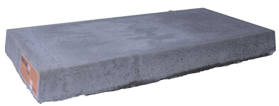 18x40 Cladlite Concrete Hurricane Mini Split Condenser Pad